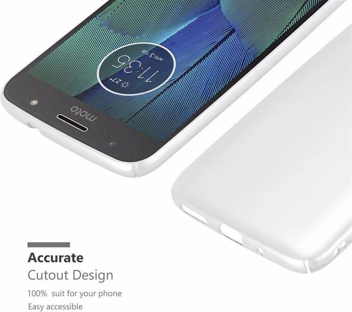Productafbeelding Cadorabo Harde kaft Matte metalen omslag (Motorola Moto G5S Plus)
