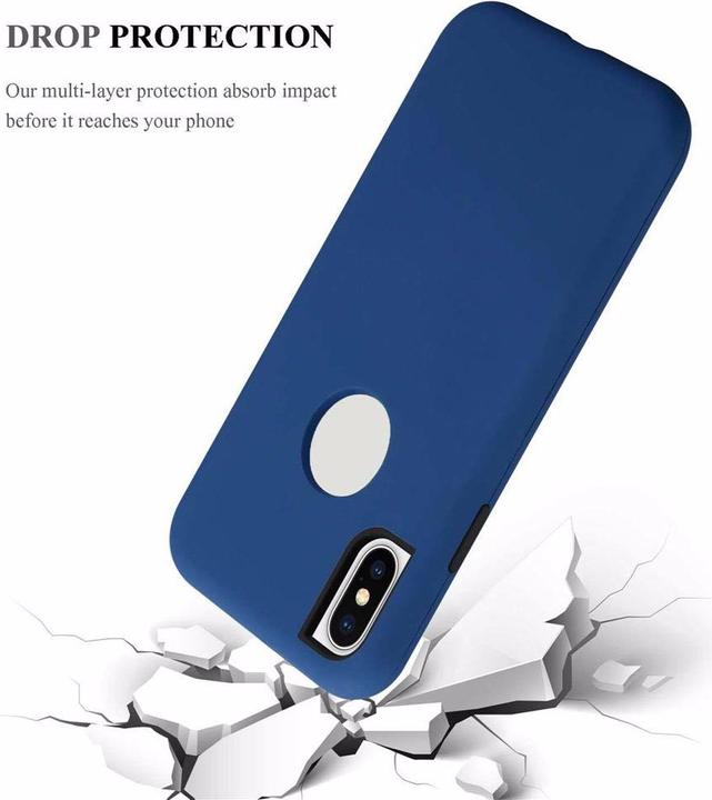 Immagine prodotto Cadorabo Copertura ibrida 3 in 1 (3 pezzi) (Apple iPhone X)
