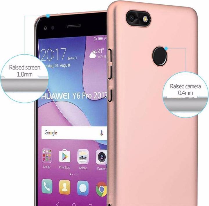Productafbeelding Cadorabo Harde kaft Matte metalen omslag (Huawei Y6 Pro (2017))
