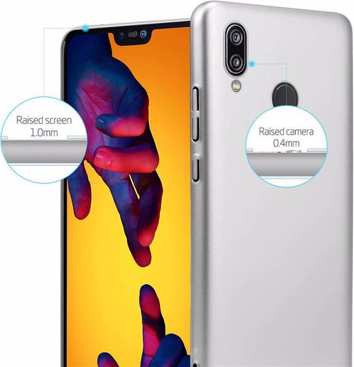 Actual product image Cadorabo Hard Cover Matt Metal Cover (Huawei Nova 3E)