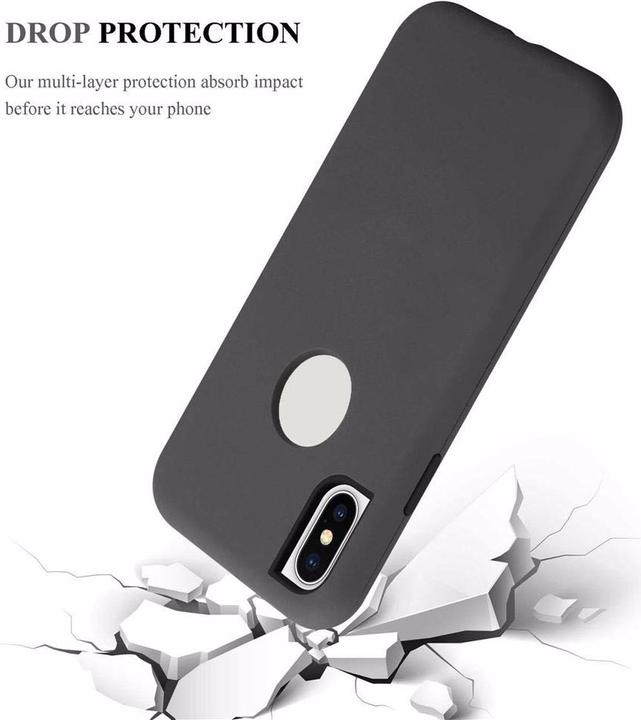 Produktbild Cadorabo Hybrid 3-in-1 (3teilig) Cover (Apple iPhone X)