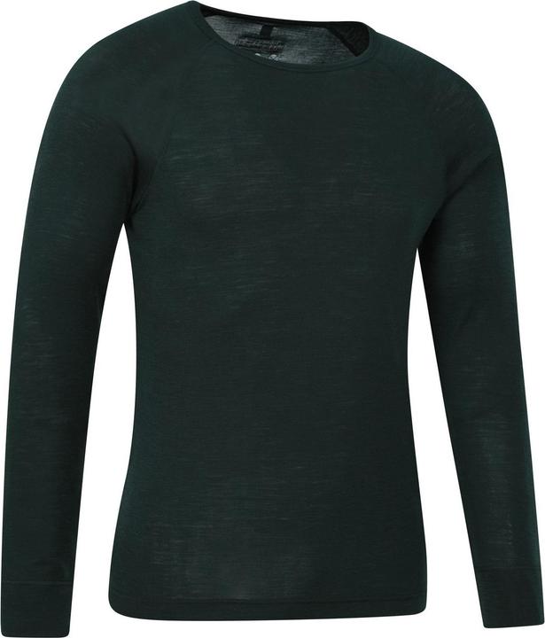 Actual product image Mountain Warehouse Mens Merino Wool Thermal Top (4XL)