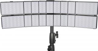 Produktbild Sirui Dragon B25R-D 2er Set biegbares RGB LED-Panel 25W für Foto + Video (Blitzgerät Akku)