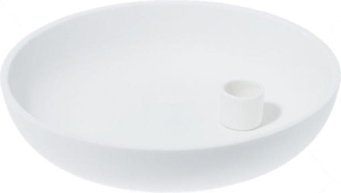 Produktbild Storefactory Lidatorp Kerzenhalter L ∅ 21 cm / Weiss