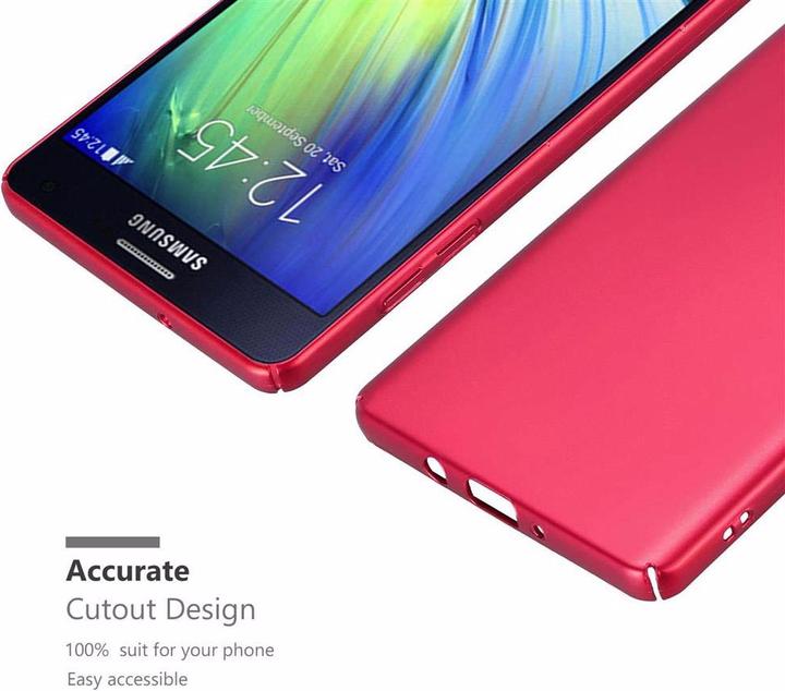 Actual product image Cadorabo Hard Cover Matt Metal Cover (Samsung Galaxy A7)