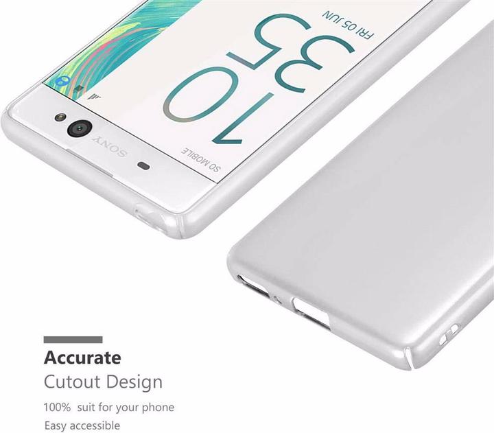 Productafbeelding Cadorabo Harde kaft Matte metalen omslag (Sony Xperia XA)