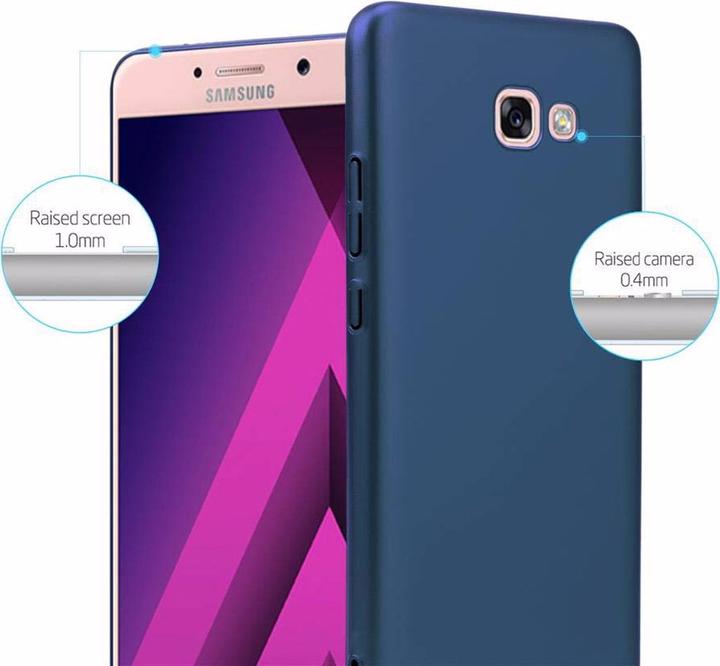 Actual product image Cadorabo Hard Cover Matt Metal Cover (Samsung Galaxy A7 (2017))