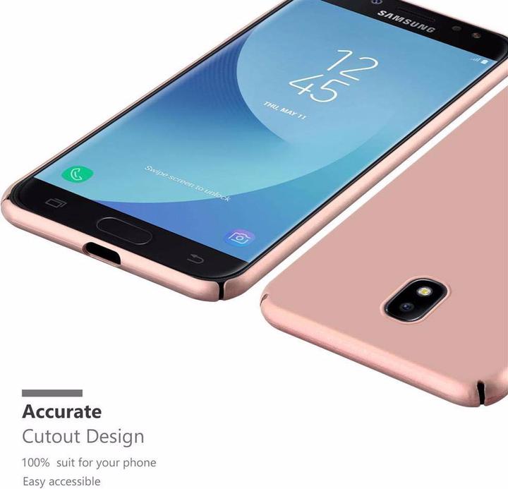 Actual product image Cadorabo Hard Cover Matt Metal Cover (Samsung Galaxy J7 2017)