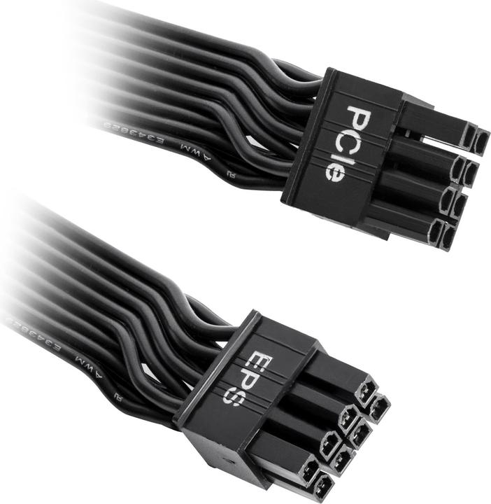 Actual product image Silverstone 8-pin EPS to 8-pin PCIe adapter