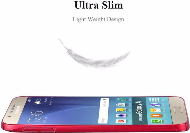 Actual product image Cadorabo Hard Cover Matt Metal Cover (Samsung Galaxy A8 (2018))