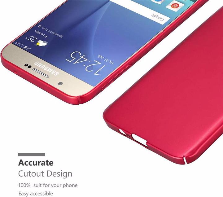 Actual product image Cadorabo Hard Cover Matt Metal Cover (Samsung Galaxy A8 (2018))