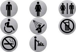 Image du produit Helit Pictogramme mur/porte le badge