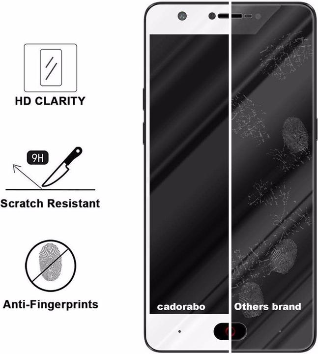 Produktbild Cadorabo Vollbild Displayschutzglas (1 Stück, ZTE Nubia M2)