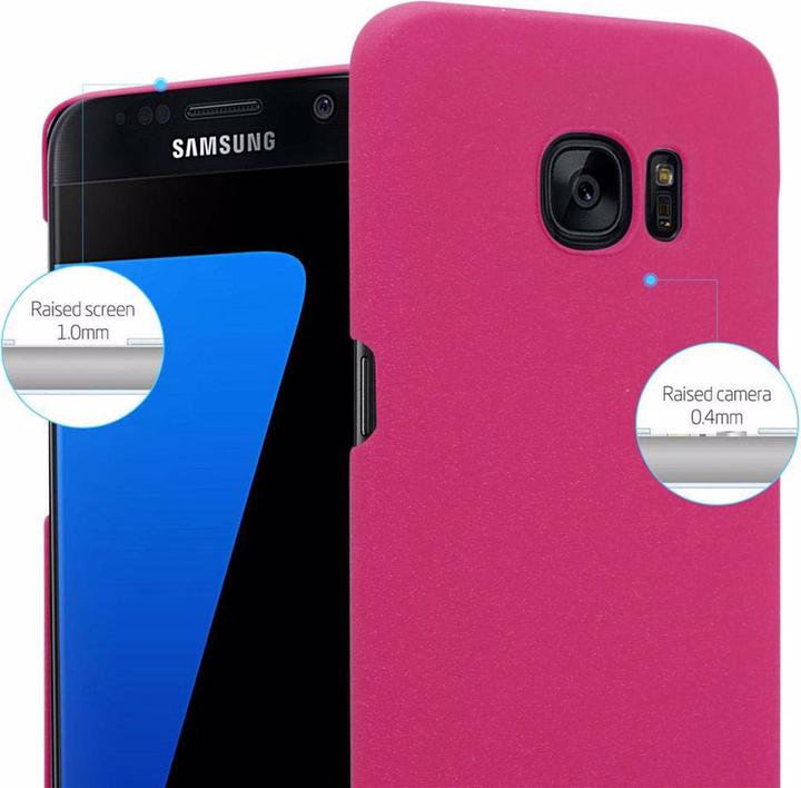 Image du produit Cadorabo Couverture rigide Frosty Cover (Samsung Galaxy S7 Edge)