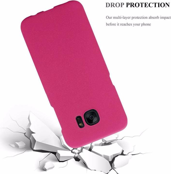Image du produit Cadorabo Couverture rigide Frosty Cover (Samsung Galaxy S7 Edge)