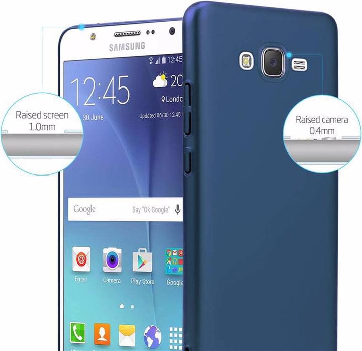 Actual product image Cadorabo Hard Cover Matt Metal Cover (Samsung Galaxy J7)