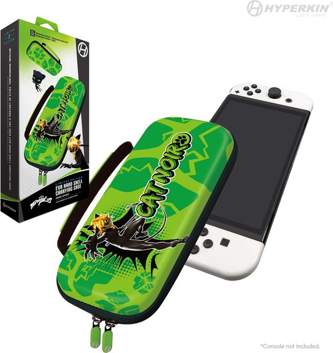Hyperkin Switch Tasche Miraculous Bug & Cat (Switch Lite, Switch OLED, Switch)