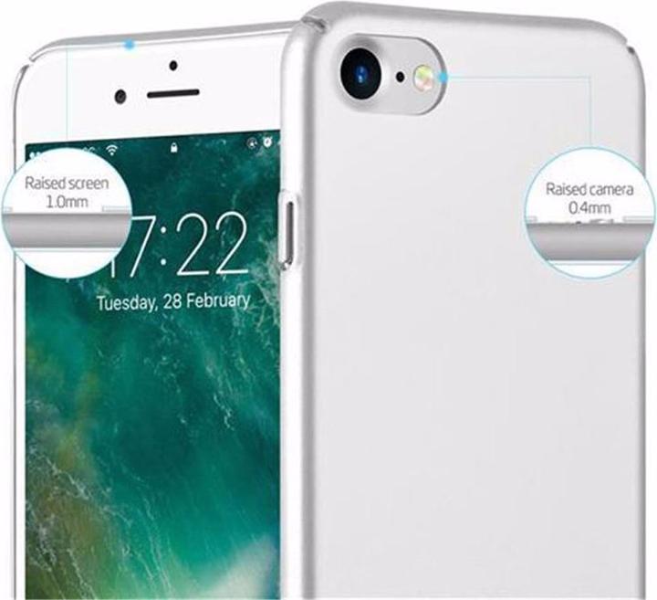 Actual product image Cadorabo Hard Cover Matt Metal Cover (Apple iPhone 7, Apple iPhone SE (2nd Gen))