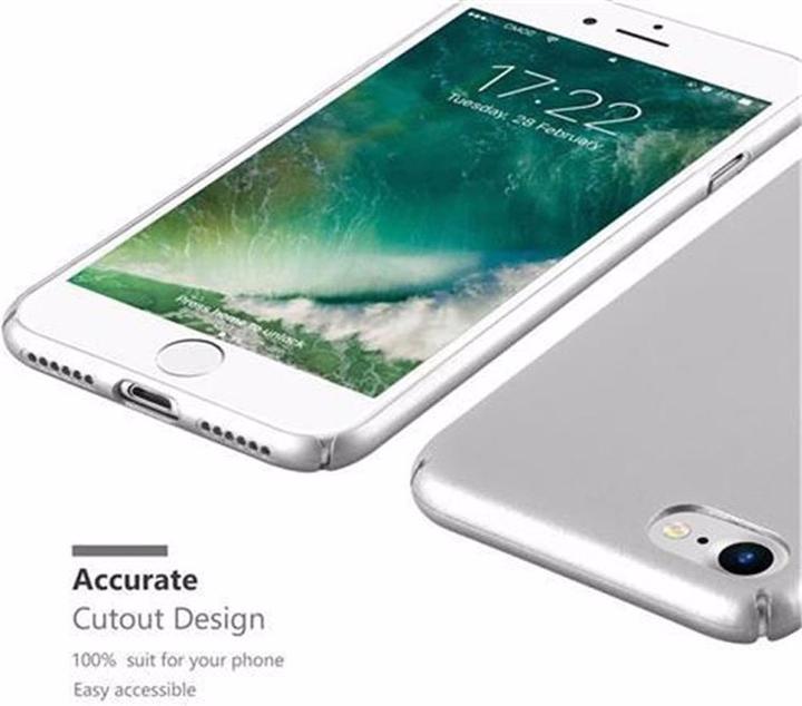 Actual product image Cadorabo Hard Cover Matt Metal Cover (Apple iPhone 7, Apple iPhone SE (2nd Gen))