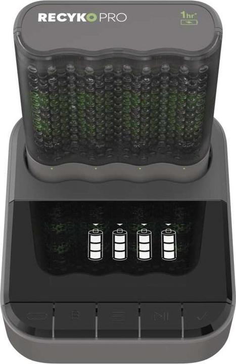 Produktbild GP Batteries GP Nabíječka baterií GP Pro P461 + 4× AA ReCyko Pro + DOCK (1 Stk., 2000 mAh, Ladegerät inkl. Akku)