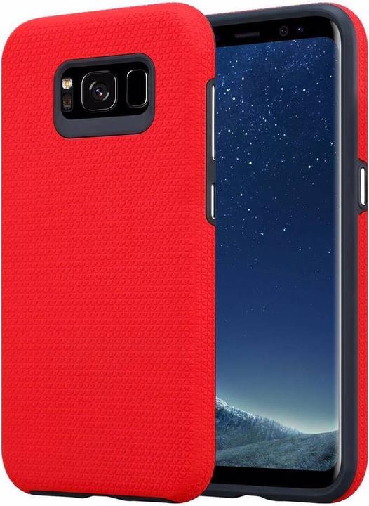 Actual product image Cadorabo Hybrid Triangle Cover (Samsung Galaxy S8+)