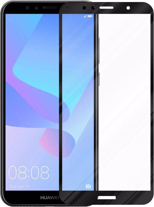 Actual product image Cadorabo Full screen display protection glass (1 Piece, Huawei Y6 Prime (2018))