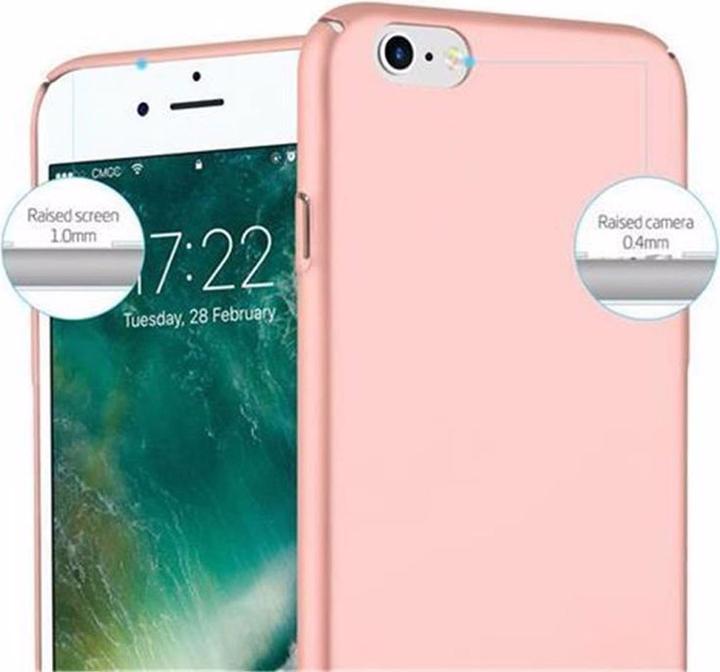 Actual product image Cadorabo Hard Cover Matt Metal Cover (Apple iPhone 6 Plus)