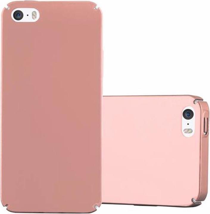 Actual product image Cadorabo Hard Cover Matt Metal Cover (Apple iPhone 5)