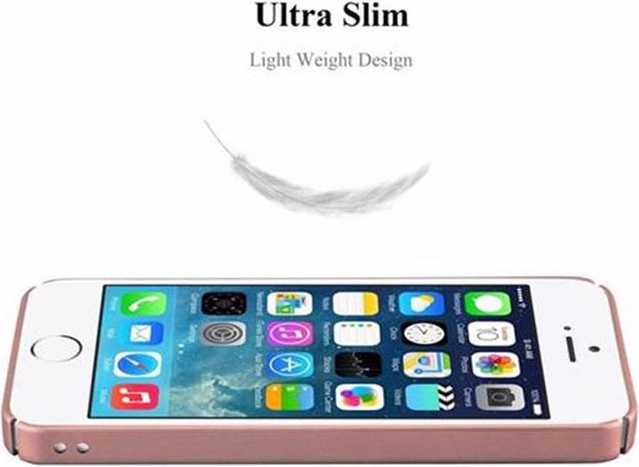Actual product image Cadorabo Hard Cover Matt Metal Cover (Apple iPhone 5)