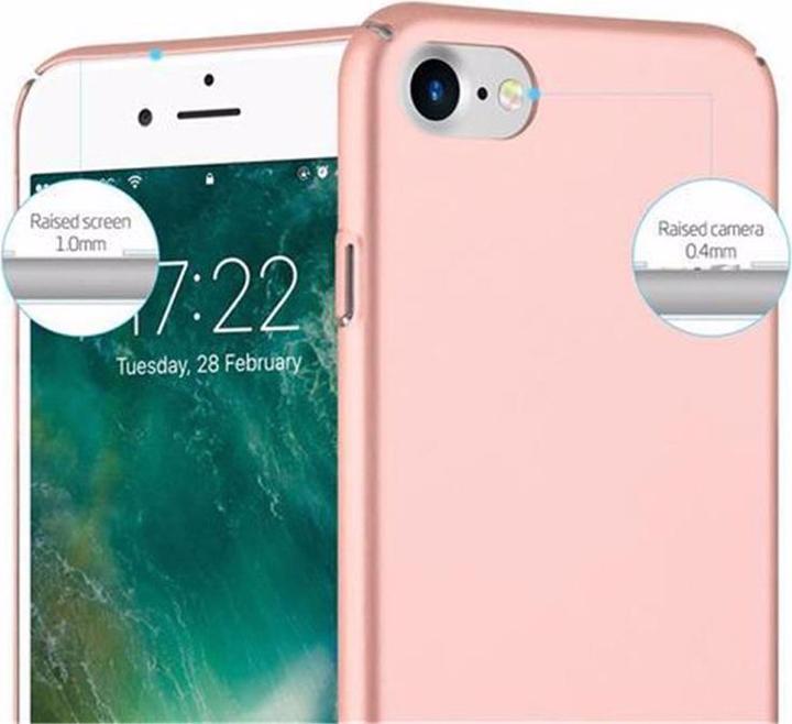 Productafbeelding Cadorabo Harde kaft Matte metalen omslag (Apple iPhone 7, Apple iPhone SE (2e generatie))