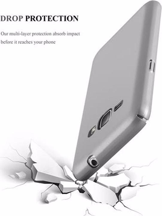 Produktbild Cadorabo Hard Cover Matt Metall Cover (Samsung Galaxy J1 (2016))