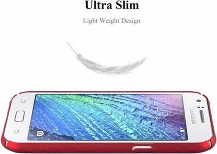 Actual product image Cadorabo Hard Cover Matt Metal Cover (Samsung Galaxy J1)