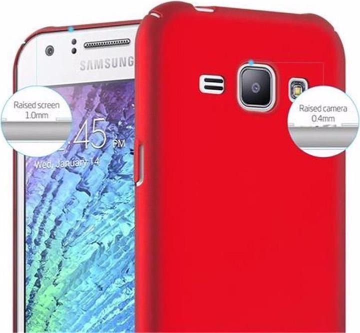 Actual product image Cadorabo Hard Cover Matt Metal Cover (Samsung Galaxy J1)