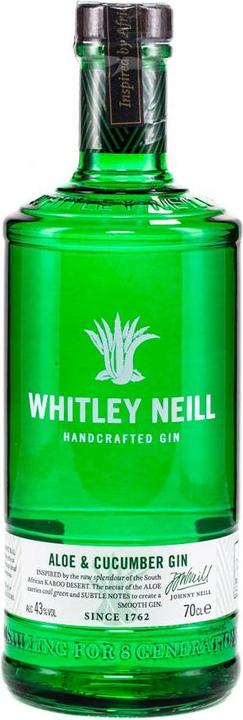 Actual product image Whitley Neill Aloe & Cucumber Dry Gin (1 x 70 cl)
