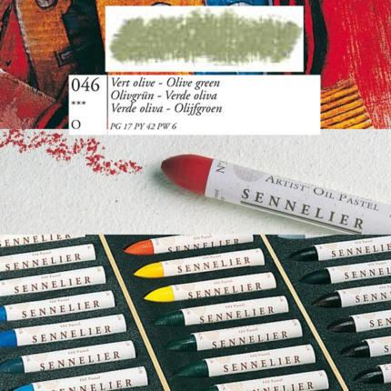 Immagine prodotto Sennelier Pastello a olio formato standard Vert Olive 46 (Verde Oliva, 1 x)