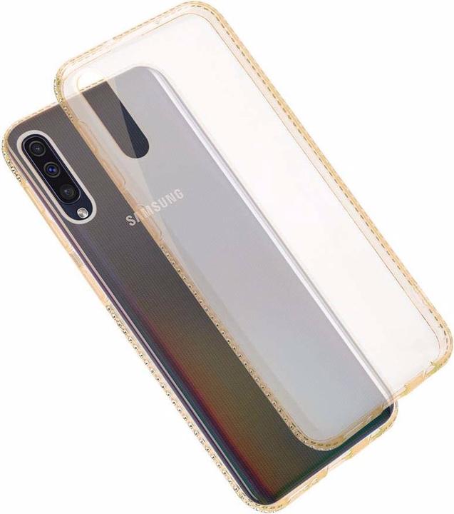 Productafbeelding Cadorabo TPU Ultra Slim Rhinestone Cover (Samsung Galaxy A50)