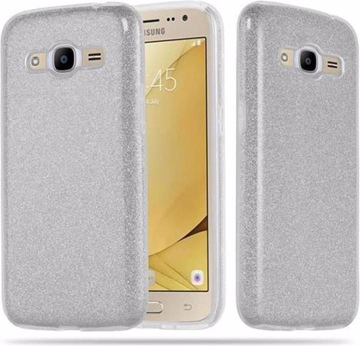 Produktbild Cadorabo TPU Glitzer (3-teilig) Cover (Samsung Galaxy J2 2016)