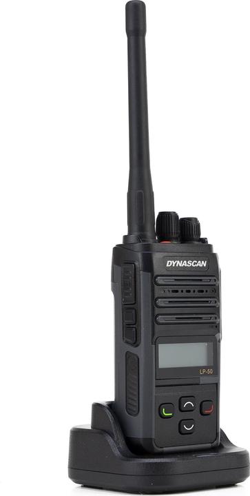 Immagine prodotto PNI Radio portatile PMR Dynascan LP-50, 16CH, Scan, Vox, CTCSS, DCS, batteria 2000 mAh, IP67