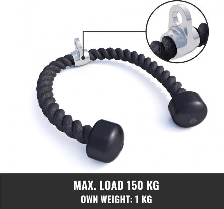 Image du produit Gorilla Sports Corde à triceps en nylon