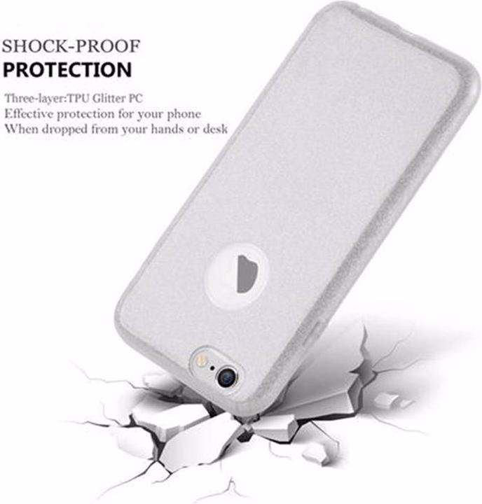 Productafbeelding Cadorabo TPU glitter (3-delig) hoesje (Apple iPhone 6)