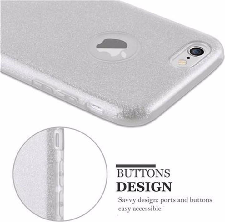 Productafbeelding Cadorabo TPU glitter (3-delig) hoesje (Apple iPhone 6)