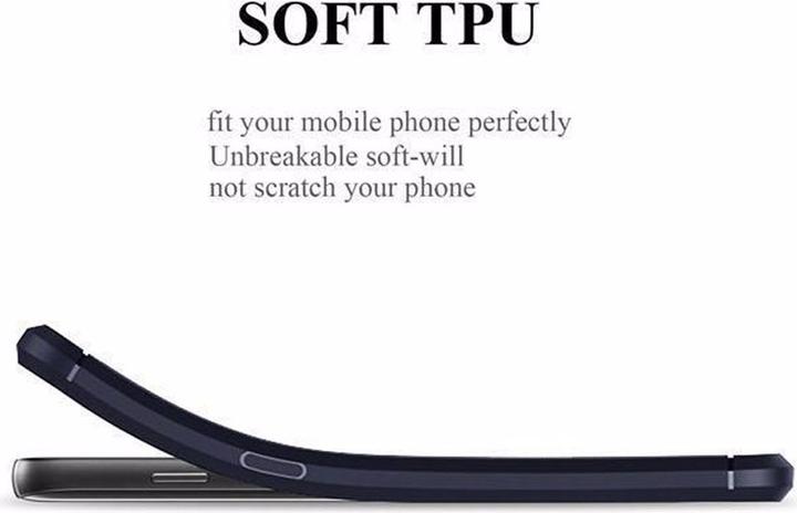 Produktbild Cadorabo TPU Ultra Slim carbon edelstahl Kombi Cover (Samsung Galaxy A3 (2017))