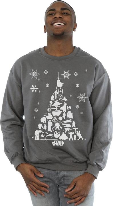 Immagine prodotto Star Wars Christmas Tree Felpa Uomo (M)