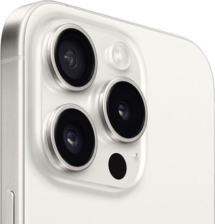 Actual product image Re!commerce iPhone 15 Pro Max 512GB Blanc AB - Comme neuf (512 GB, White, 6.70", 48 Mpx, SIM + eSIM, A / Like new)