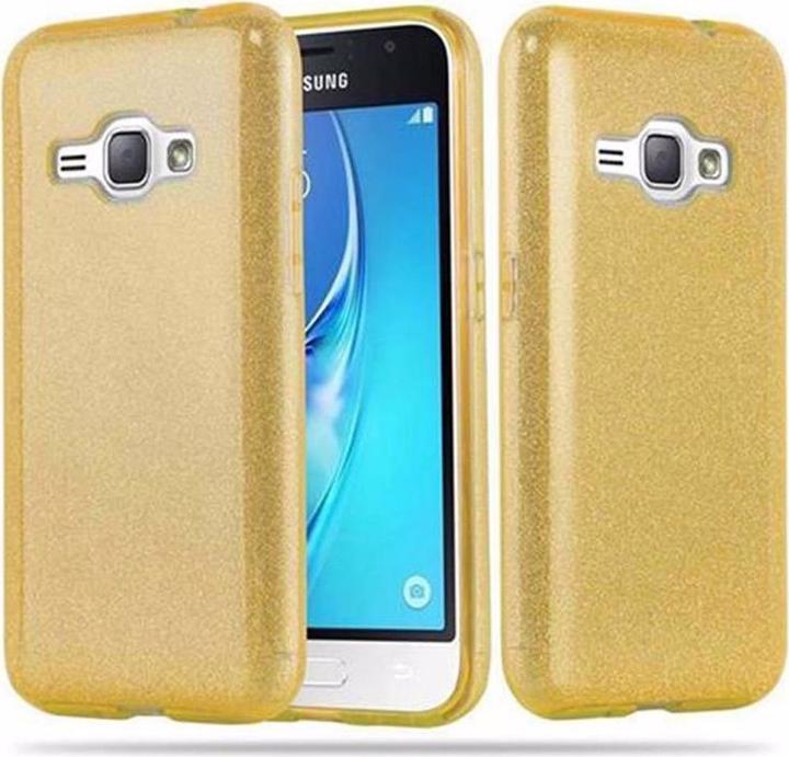 Productafbeelding Cadorabo TPU glitter (3-delig) hoesje (Samsung Galaxy J1 (2016))