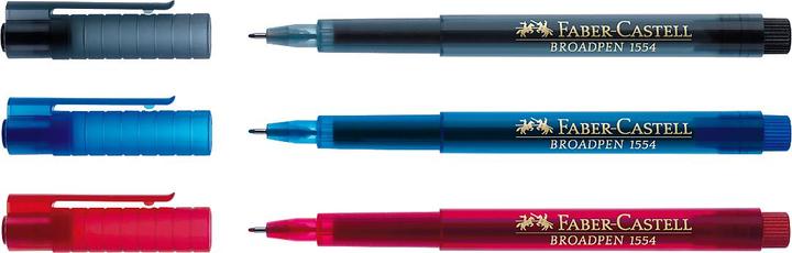 Image du produit Faber-Castell Broadpen 1554 (Noir, 1 x)
