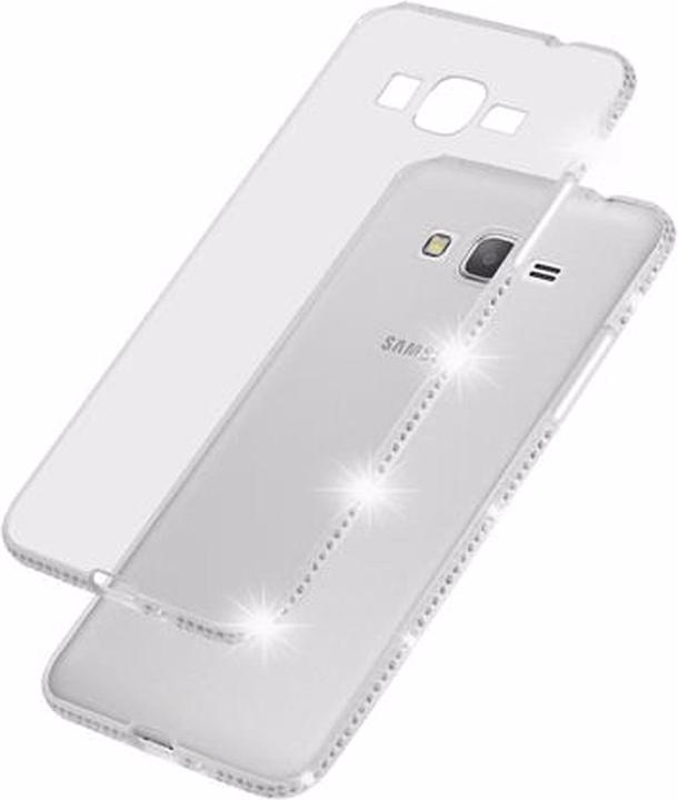 Productafbeelding Cadorabo TPU Ultra Slim Rhinestone Cover (Samsung Galaxy Grand Prime)