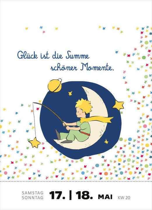 Produktbild Abreisskalender Kl.Prinz 1t/Seite (10 x 14 cm, Harter Einband, Deutsch)