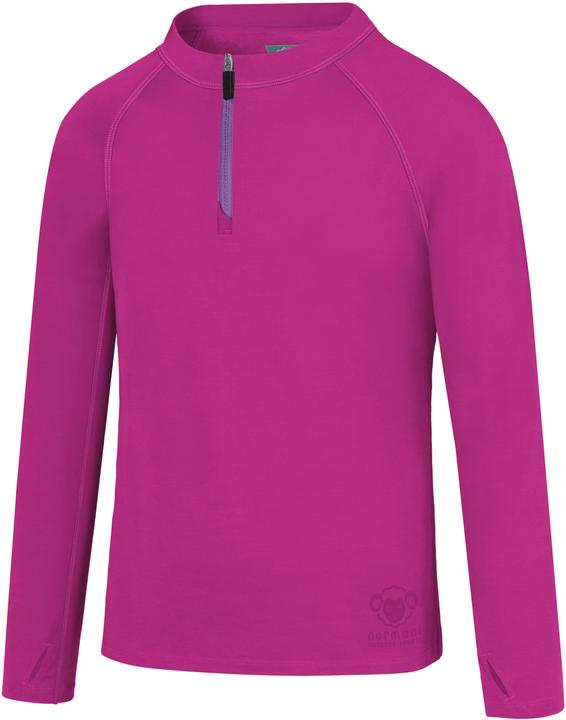 Actual product image Normani Kinder Merino Langarm mit 1/4 Zipper „Nyapari“ - 9545 (170, 176)