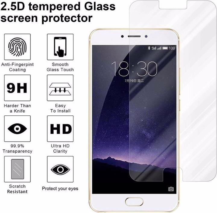 Image du produit Cadorabo verre de protection de l'écran (1 pièce(s), Meizu MX6)